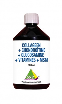 Collageen + Chondroïtine + Glucosamine + MSM + Vitamines