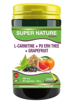 L-Carnitine Pu Erh Thee Grapefruit Puur